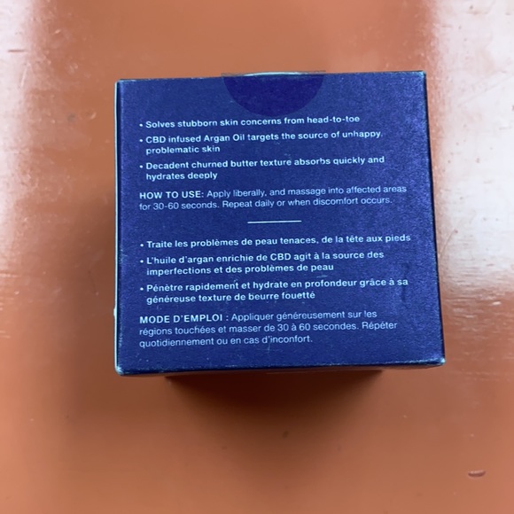 JOSIE MARAN Skin Dope Body Butter Aragon Oil + 100mg NEW in Box - Picture 5 of 7